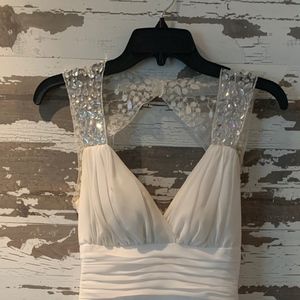 Windsor Junior's White Cocktail Dress